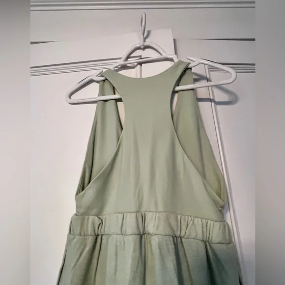 Free People Beach Kyle One Piece Green Jumpsuit Romper - Picture 6 of 16